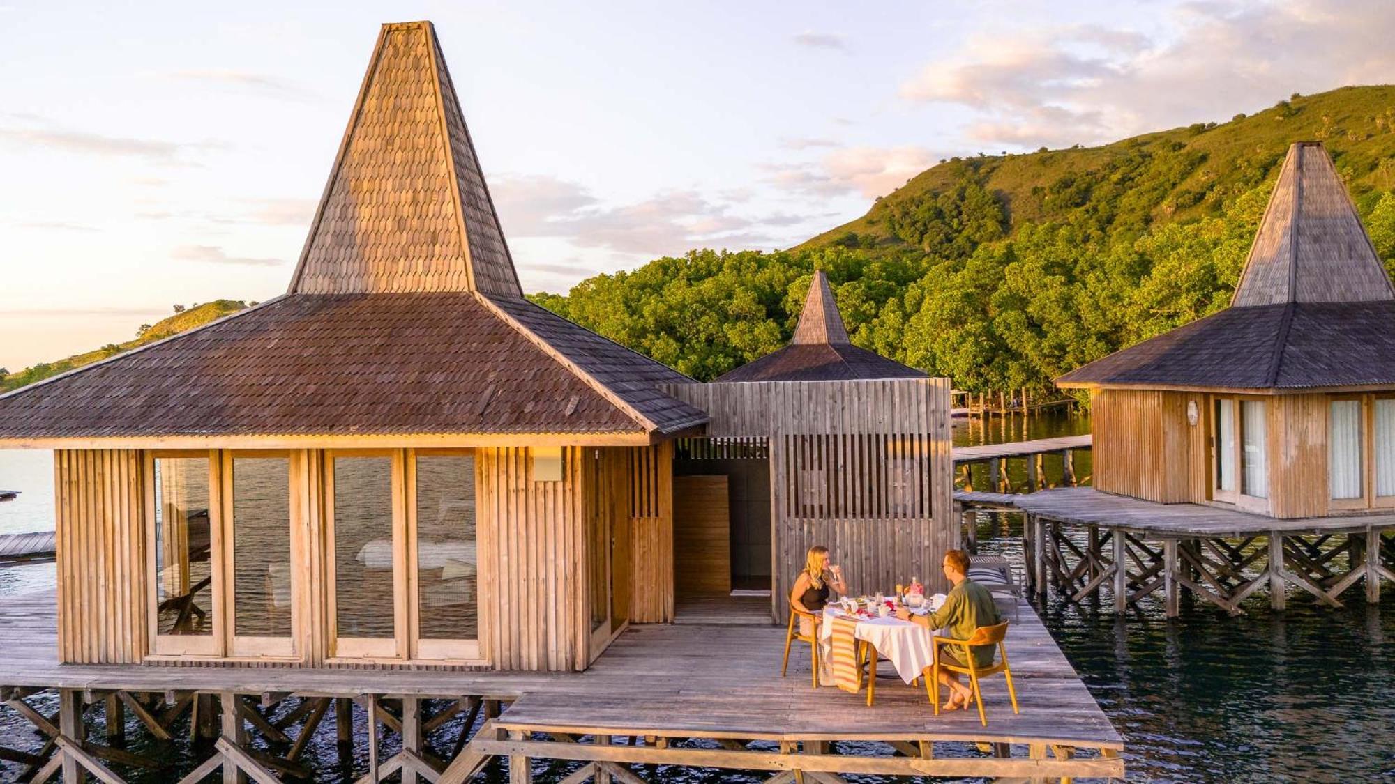 Menjaga Bay Hotel Labuan Bajo Kültér fotó